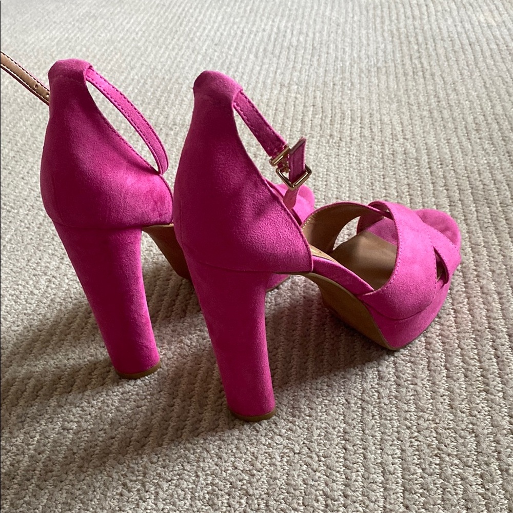 Pink Platform Heels - Picture 3 of 3